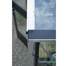 Gewächshaus JULIANA Premium 8,8 m² 3 mm Sicherheitsglas 296x296 cm Aluminium-thumb-13 Gewächshaus JULIANA Premium 8,8 m² 3 mm Sicherheitsglas 296x296 cm Aluminium-thumb-13