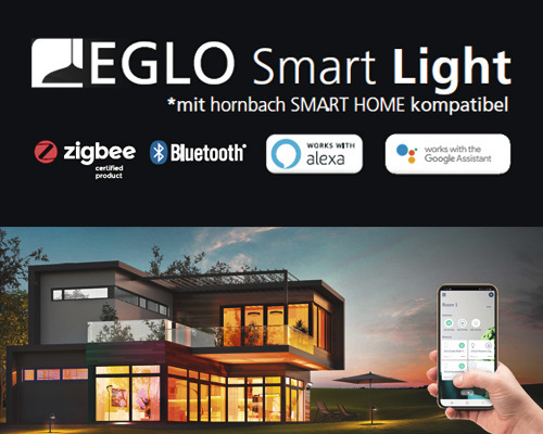 LED Deckenleuchte PARRAPOS-Z HORNBACH 4300 33 W AT lm Crosslink-Z | Eglo