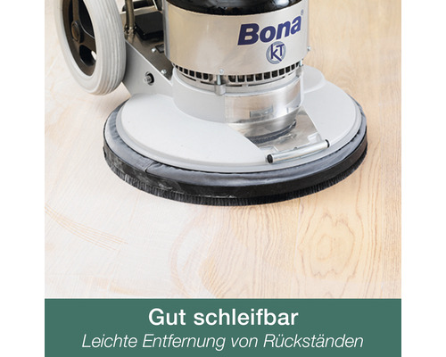 Parkettschleifmaschine auf Holzboden