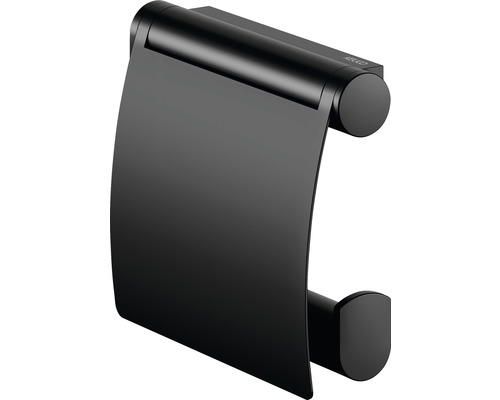 Toilettenpapierhalter Keuco Plan Black Selection mit Deckel schwarz matt