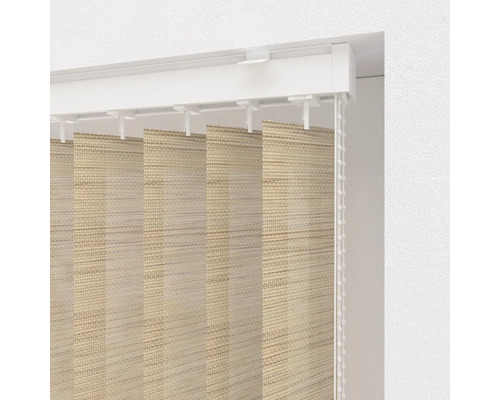 Vertikaljalousie mit Bedienkette zur Fensterdekoration