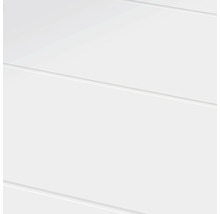 Innentüre Pertura Perla Typ 17 Weißlack inkl. Lichtausschnitt (ohne Glas) 85x203 cm rechts-thumb-2