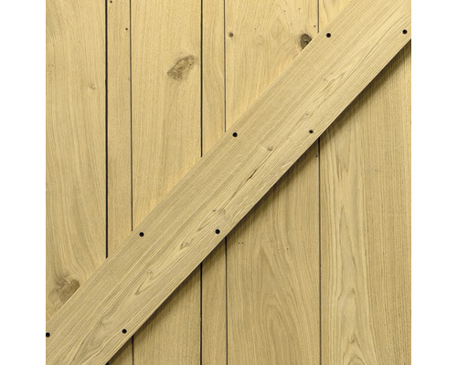 Holzpaneele mit Verstrebung