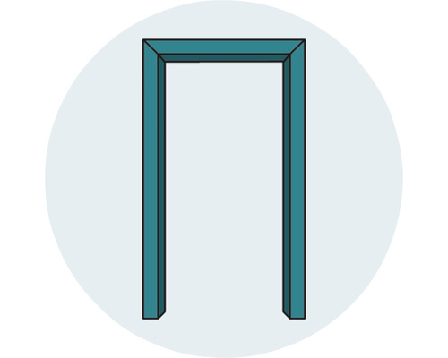 Türrahmen Darstellung