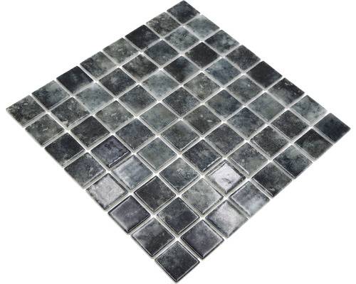 Mosaikfliese aus Glas, quadratisch angeordnet