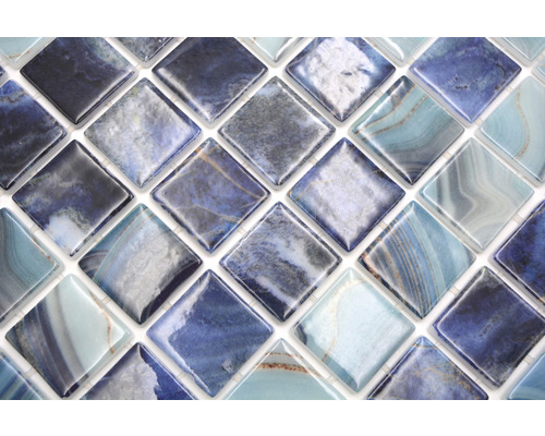 Mosaikfliesen mit quadratischem Muster