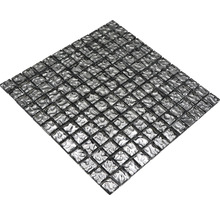 Quadratische Mosaikfliese aus Glas
