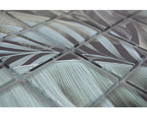 Detailaufnahme von Mosaikfliesen mit Muster