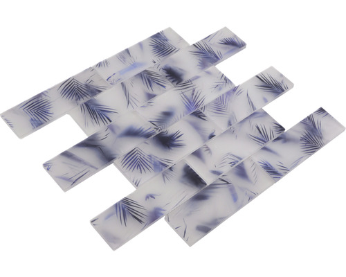 Mosaikfliesen mit Palmenmuster für Wand und Boden