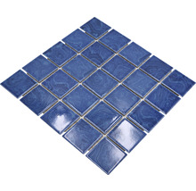 Keramikmosaik SD 621N Quadrat 30,4x30,4cm uni Beach Blue glänzend