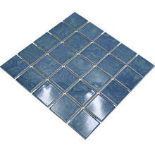Keramikmosaik SD 601N Quadrat 30,4x30,4cm uni Palm Green glänzend