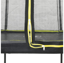Trampolin EXIT Silhouette eckig 244x366 cm Netz schwarz