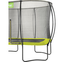 Trampolin EXIT Silhouette eckig 214x305 cm Netz lime