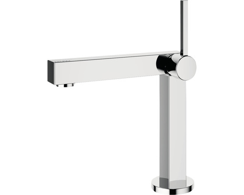 Waschtischarmatur aus Metall mit Einhebelmischer