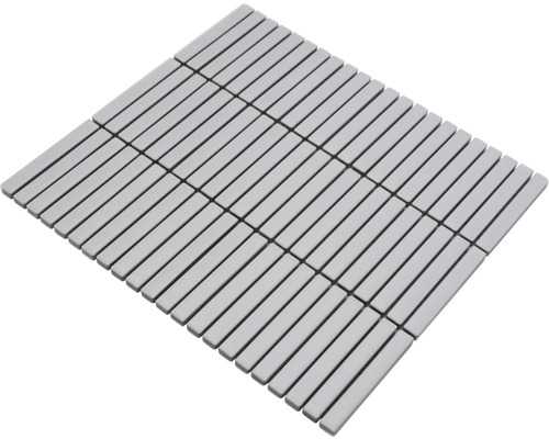 Rechteckige Mosaikfliesen aus Keramik, matte Oberfläche