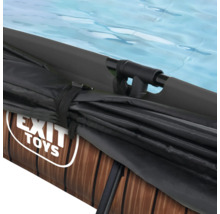 Detailansicht eines EXIT Toys Pools mit Abdeckung.