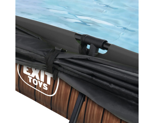 Detailansicht eines EXIT Toys Pools mit Abdeckung.