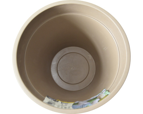 Pflanztopf aus Kunststoff, Innenansicht