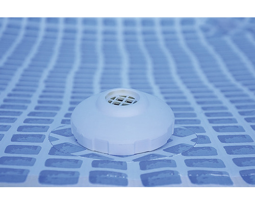 Schwimmbad Einlaufdüse auf Poolfolie