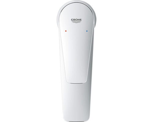 Grohe Logo auf einer Armatur für ein Waschbecken