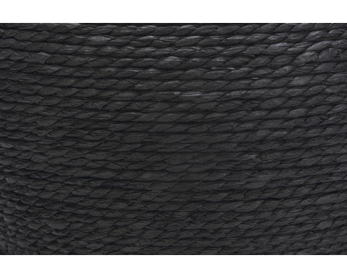 Nahaufnahme eines geflochtenen Korbs aus Bast