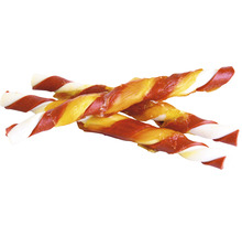 Gedrehte Hundesnacks aus Rohhaut