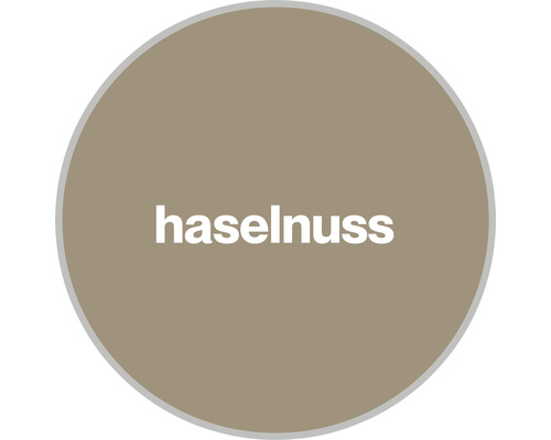Haselnuss Farbfeld