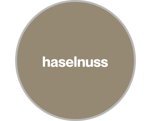 Farbe Haselnuss