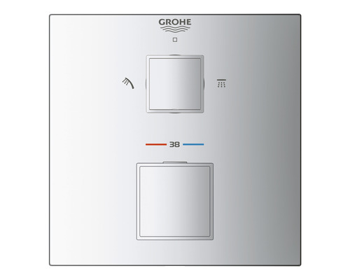 Unterputz-Thermostat-Brausemischer Grohe Grotherm Cube 24154000