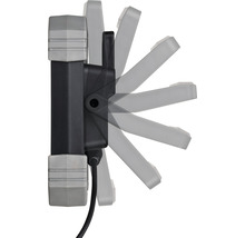 LED-Baustrahler mit verstellbarem Leuchtenkopf