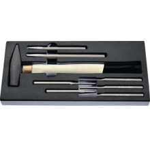 Werkstattwagen WGB 670 x 970 x 470 mm mit 5 Schubladen, schwarz pulverbeschichtet-thumb-8
