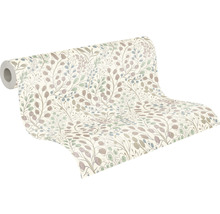 Tapetenrolle mit Blätterdesign