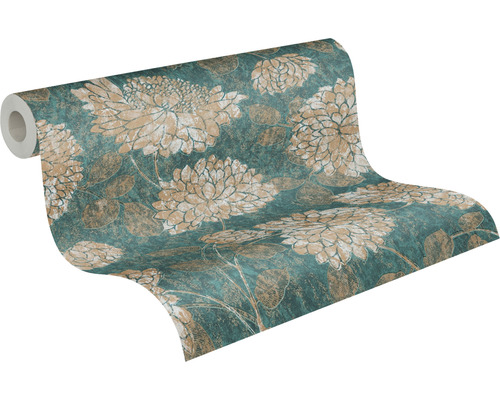 Tapetenrolle mit floralem Muster für die Wandgestaltung