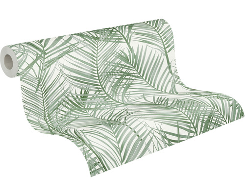 Tapetenrolle mit Palmenblattmuster