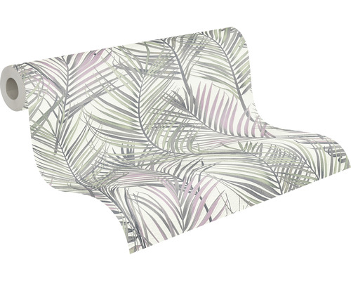 Tapetenrolle mit Palmenblattmuster