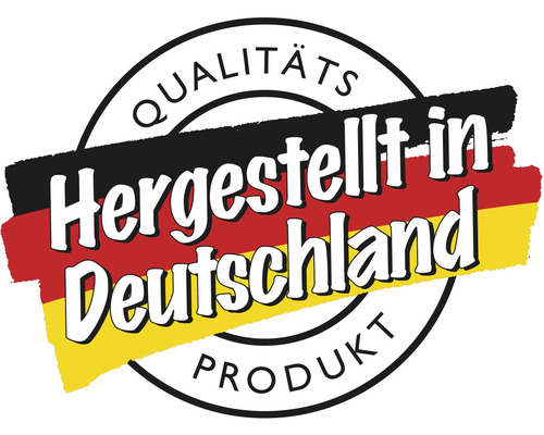 Hergestellt in Deutschland Qualitätssiegel