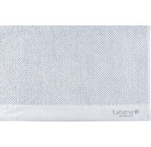 Hellgraues Handtuch mit Lafuma Logo