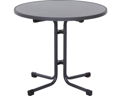 Runder Gartentisch mit Metallgestell