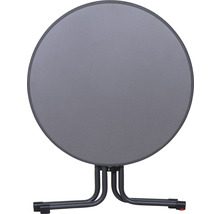 Runder Gartentisch mit Klappfunktion