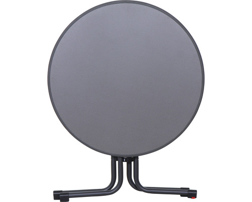 Runder Gartentisch mit Klappfunktion