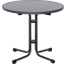 Runder Gartentisch mit Metallgestell