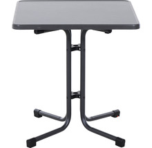 Quadratischer Klapptisch mit Metallgestell
