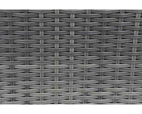 Detailansicht von grauem Rattan