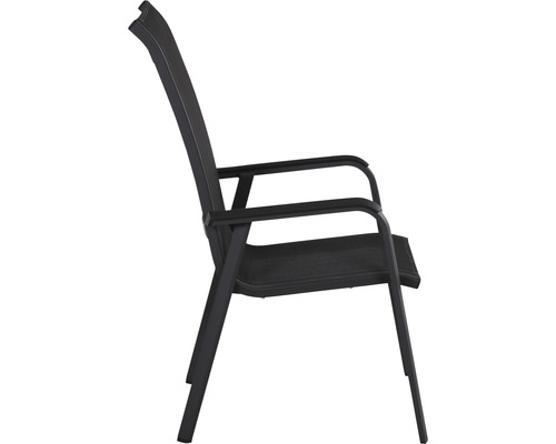 Gartensessel mit Armlehne aus Metall