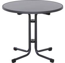 Runder Gartentisch mit Metallgestell