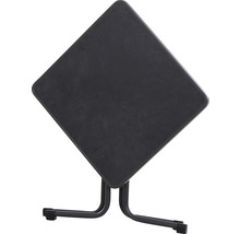 Quadratischer Klapptisch mit Metallgestell