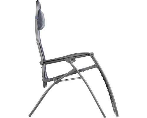 Entspannungsliege mit Kopfkissen für den Garten oder die Terrasse