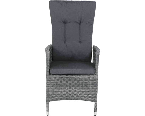 Gartensessel mit hoher Rückenlehne und Polster