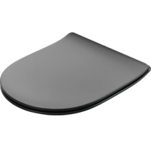 WC-Sitz Reika Mito schwarz matt Scharniere Messing poliert mit Absenkautomatik-thumb-8 WC-Sitz Reika Mito schwarz matt Scharniere Messing poliert mit Absenkautomatik-thumb-8