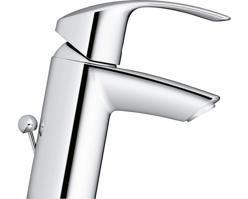 Glänzender Waschtischmischer mit Hebel